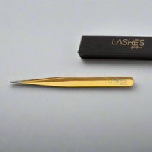 Load image into Gallery viewer, 14K Coated Gold Eye Lash Extension Tweezers