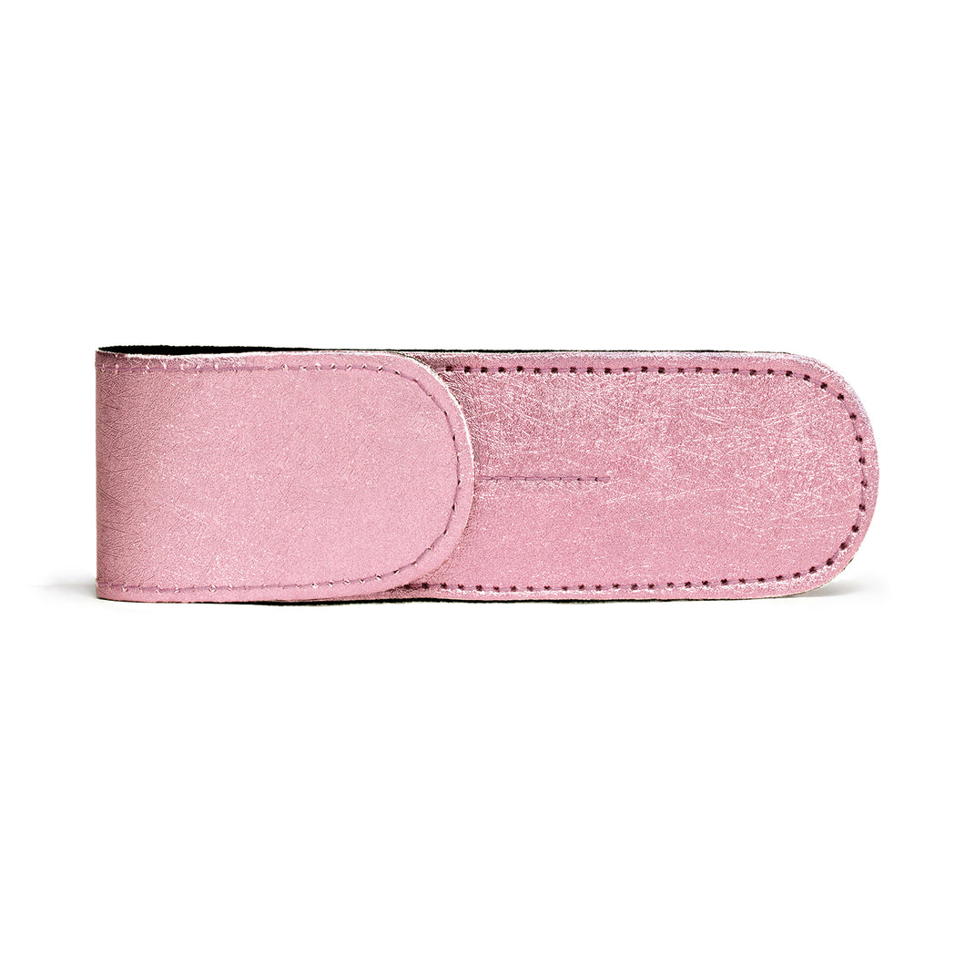 Shimmer Pink Dual Tweezer Pouch